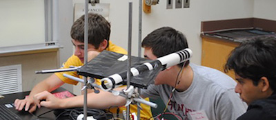 Students at UIC Cosmic Ray Workshop